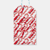 Kerst Kerststok Cadeaulabel (Achterkant)