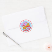 Kerst Kerststok Geen Pinda's Stickers (Envelop)