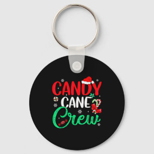 Kerst Kerststok Grappige Vakantie Familie Matching Sleutelhanger