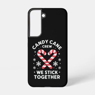 Kerst Kerststok Hart We Blijven Bij Elkaar  Samsung Galaxy Hoesje