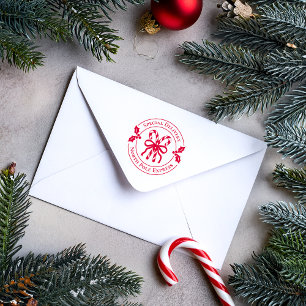 Kerst Kerststok Houten Stempel