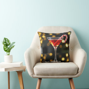 Kerst Kerststok in een Cocktail Kussen