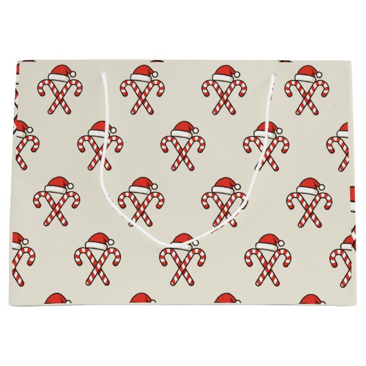 Kerst Kerststok Santa Cadeautas (Voorkant)