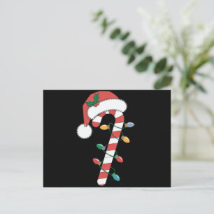 Kerst Kerststok Santa Kerstmis Kinderen Feestdagenkaart