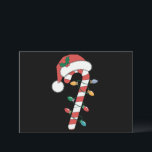 Kerst Kerststok Santa Kerstmis Kinderen  Feestdagenkaart<br><div class="desc">Kerst Kerststok Santa Kerstmis Kinderen</div>