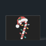 Kerst Kerststok Santa Kerstmis Kinderen  Feestdagenkaart<br><div class="desc">Kerst Kerststok Santa Kerstmis Kinderen</div>