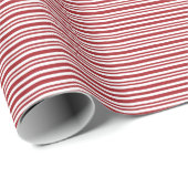 Kerst Kerststok Strepen Cadeaupapier (Rol Hoek)