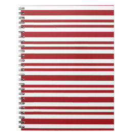 Kerst Kerststok Strepen Notitieboek