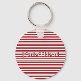 Kerst Kerststok Strepen Sleutelhanger