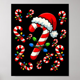 Kerst Kerststok Team Kerst Feest Familie Match Poster