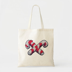 Kerst Kerststok Tote Bag