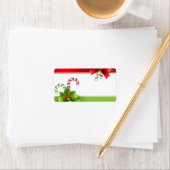 Kerst Kerststokken Adreslabels Etiket (Insitu)