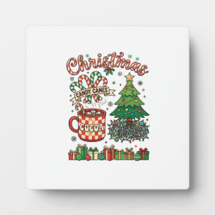 Kerst Kerststokken Cacao Chaos Boom Mok Cadeau Fotoplaat