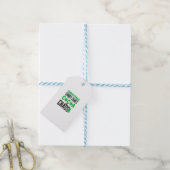 Kerst Kerststokken Cacao Chaos Design Cadeaulabel (Met Touw)