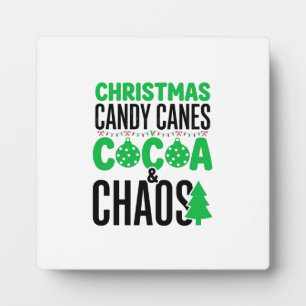 Kerst Kerststokken Cacao Chaos Design Fotoplaat