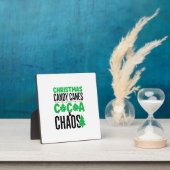Kerst Kerststokken Cacao Chaos Design Fotoplaat (Insitu)