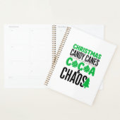 Kerst Kerststokken Cacao Chaos Design Planner (Display)