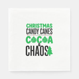 Kerst Kerststokken Cacao Chaos Design Servet