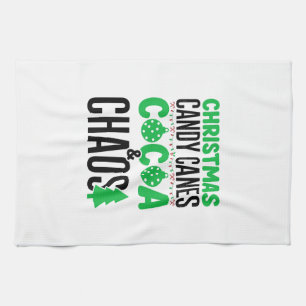 Kerst Kerststokken Cacao Chaos Design Theedoek