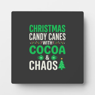 Kerst Kerststokken Cacao Chaos Vakantie Fotoplaat