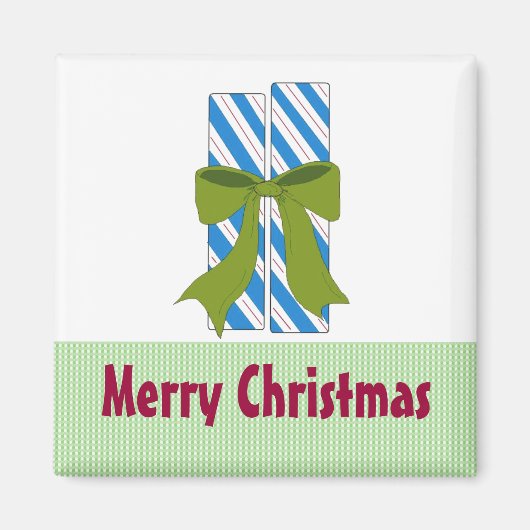 Kerst Kerststokken Magneet (Voorkant)