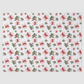 Kerst Kerststokken Patroon Tissuepapier (Voorkant)