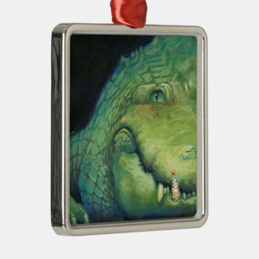 Kerst-kersttand-versiering Metalen Ornament (Rechts)