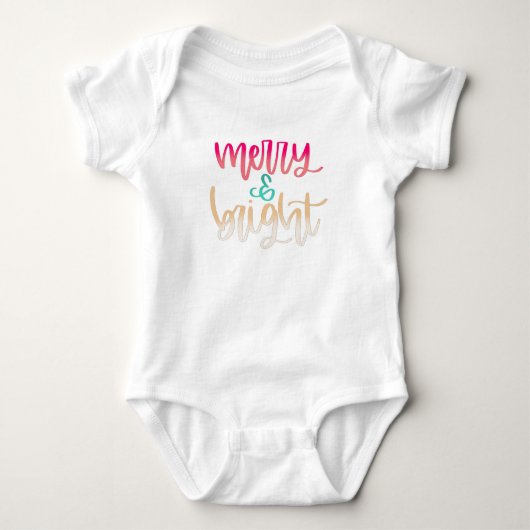 Kerst Kersttrui voor Baby's Romper (Voorkant)