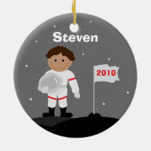 Kerst-kerstversiering Keramisch Ornament (Achterkant)