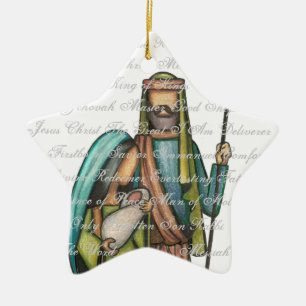 Kerst-kerstversiering Keramisch Ornament