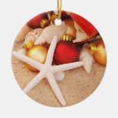 Kerst-kerstversiering Keramisch Ornament (Voorkant)