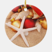 Kerst-kerstversiering Keramisch Ornament (Achterkant)