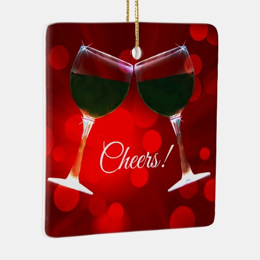 Kerst kerstversiering keramisch ornament (Rechts)