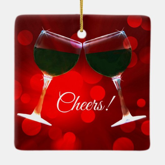 Kerst kerstversiering keramisch ornament (Achterkant)