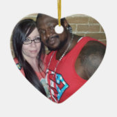 Kerst-kerstversiering Keramisch Ornament (Voorkant)