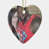 Kerst-kerstversiering Keramisch Ornament (Links)