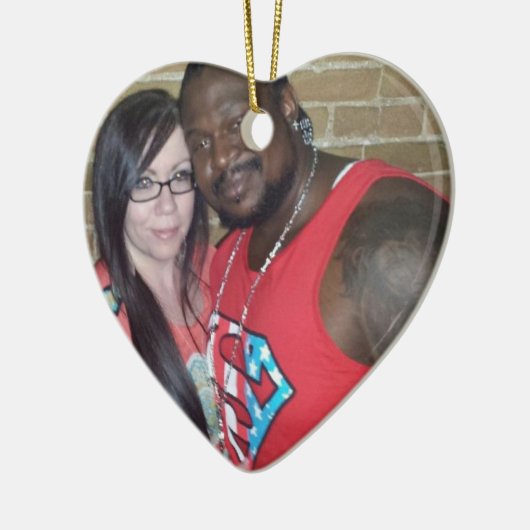 Kerst-kerstversiering Keramisch Ornament (Links)