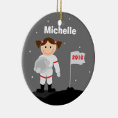 Kerst-kerstversiering Keramisch Ornament (Rechts)