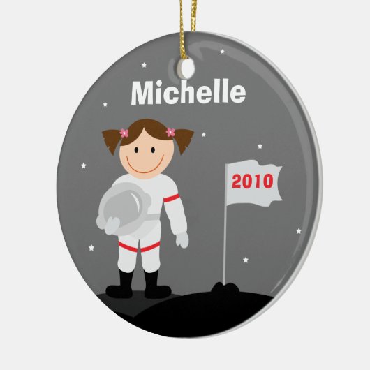 Kerst-kerstversiering Keramisch Ornament (Links)