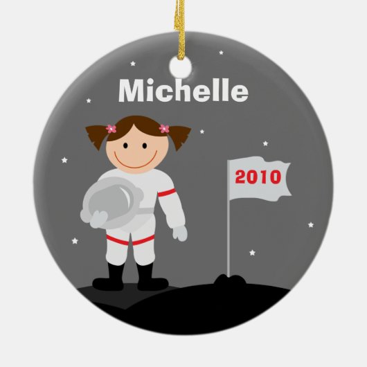 Kerst-kerstversiering Keramisch Ornament (Achterkant)