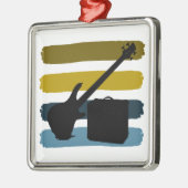 Kerst-kerstversiering met elektrische tas metalen ornament (Links)