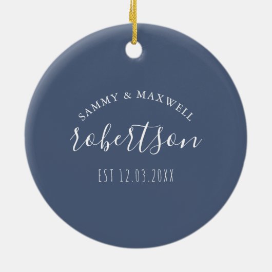 Kerst-kerstversiering met makreel keramisch ornament (Achterkant)