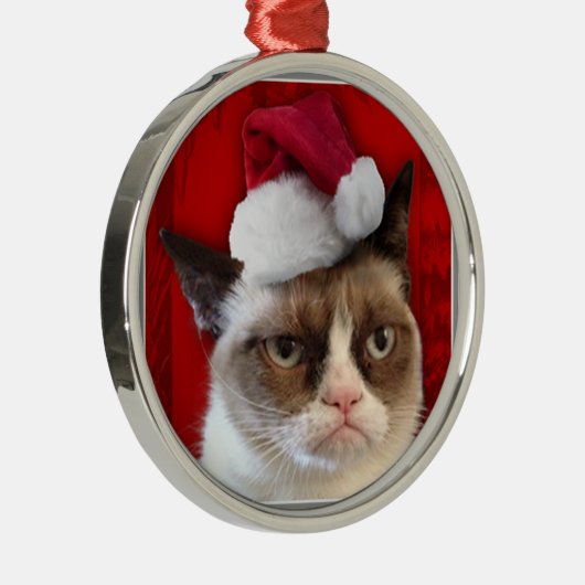 Kerst-kerstversiering Metalen Ornament (Rechts)