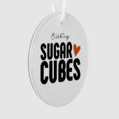 Kerst-kerstversiering suikerbiet ornament (voorkant)