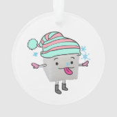 Kerst-kerstversiering suikerbiet ornament (achterkant)