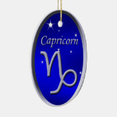 Kerst-kerstversiering van Capricorn Keramisch Ornament (Rechts)