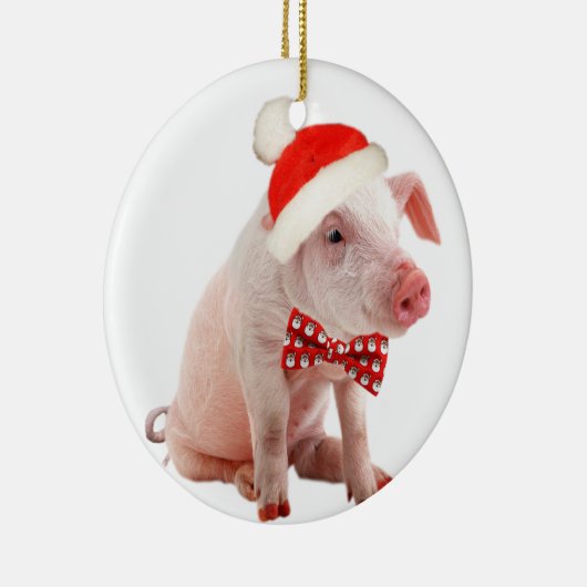 Kerst-kerstversiering van de pruimedanten keramisch ornament (Rechts)