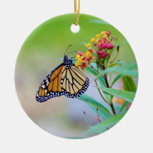 Kerst-kerstversiering van Monarch Butterfly