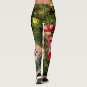 Kerst-kerstversiering voor ontbijtbrood leggings (Achterkant)