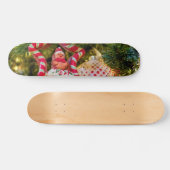 Kerst-kerstversiering voor ontbijtbrood persoonlijk skateboard (Horizontaal)